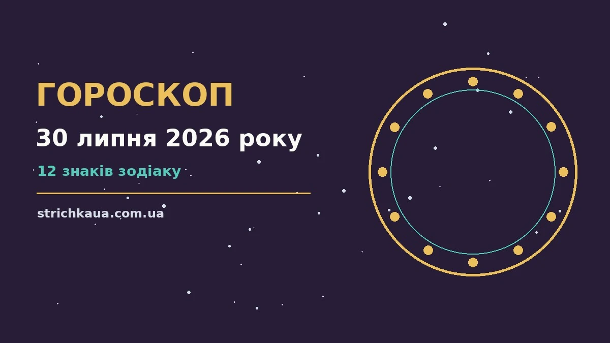 Гороскоп на 30 липня 2026 року, ранковий стіл із чашкою чаю та нотатником
