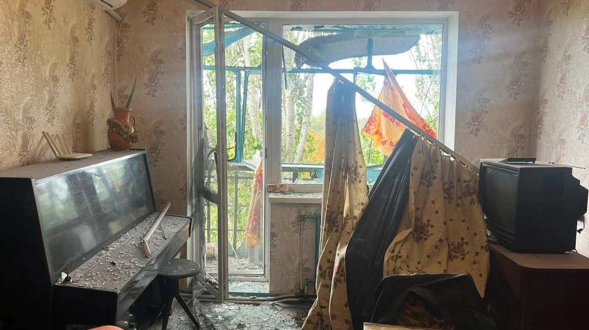 Пошкоджені внаслідок ударів будинки й інфраструктура у Нікопольському районі Дніпропетровщини