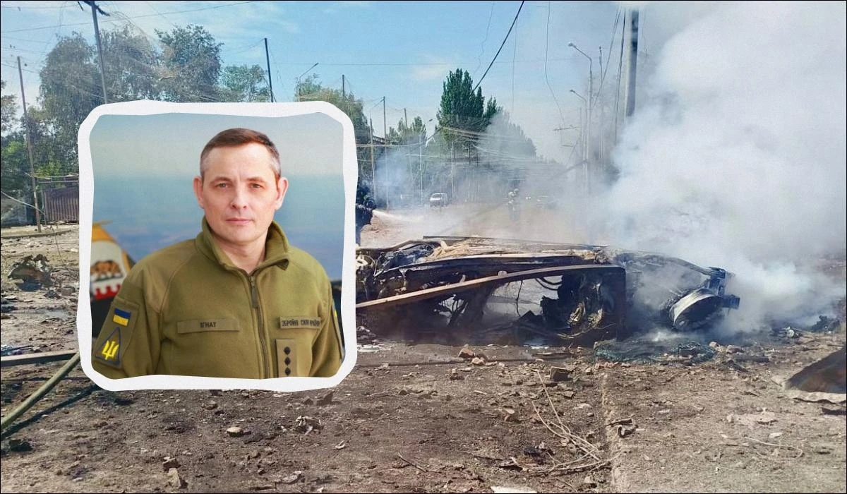 Юрій Ігнат розповідає у телемарафоні про деталі ракетного удару 24 липня