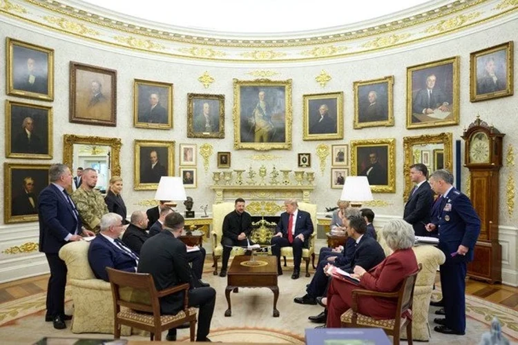 Зустріч Зеленського та Трампа в Овальному кабінеті Білого дому