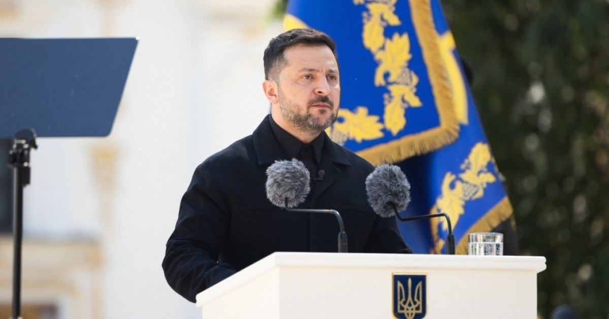 Володимир Зеленський під час вечірнього звернення 18 липня 2026 року