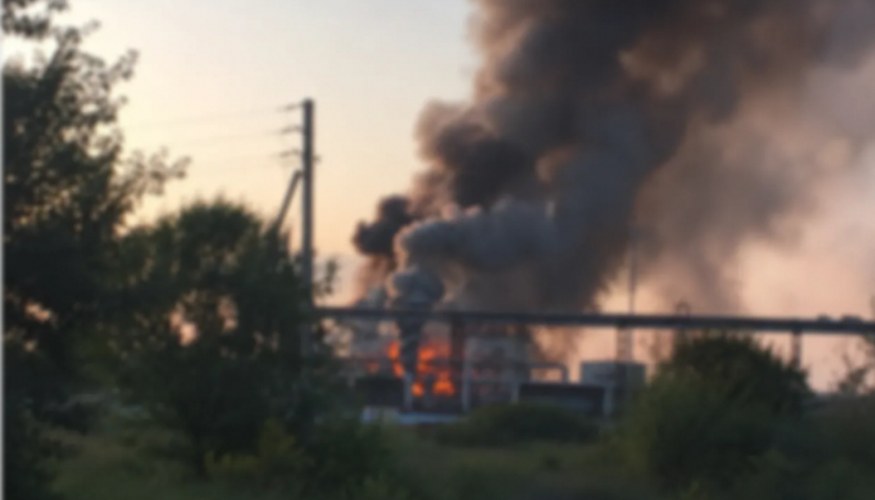 Пошкоджені внаслідок ударів обʼєкти газовидобутку Групи Нафтогаз у Харківській області