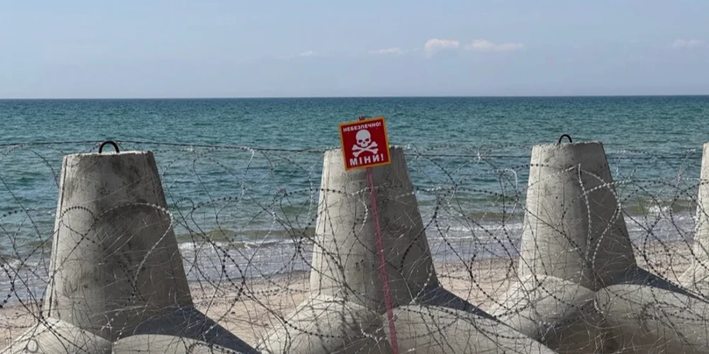 Узбережжя Чорного моря біля села Коблеве, де 7 серпня стався вибух боєприпаса