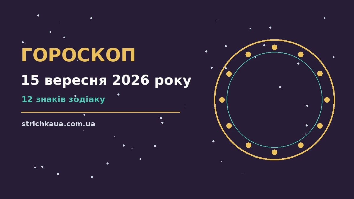 Ніжний ранковий чай у керамічній чашці поруч із записником із гороскопом на 15 вересня 2026 року