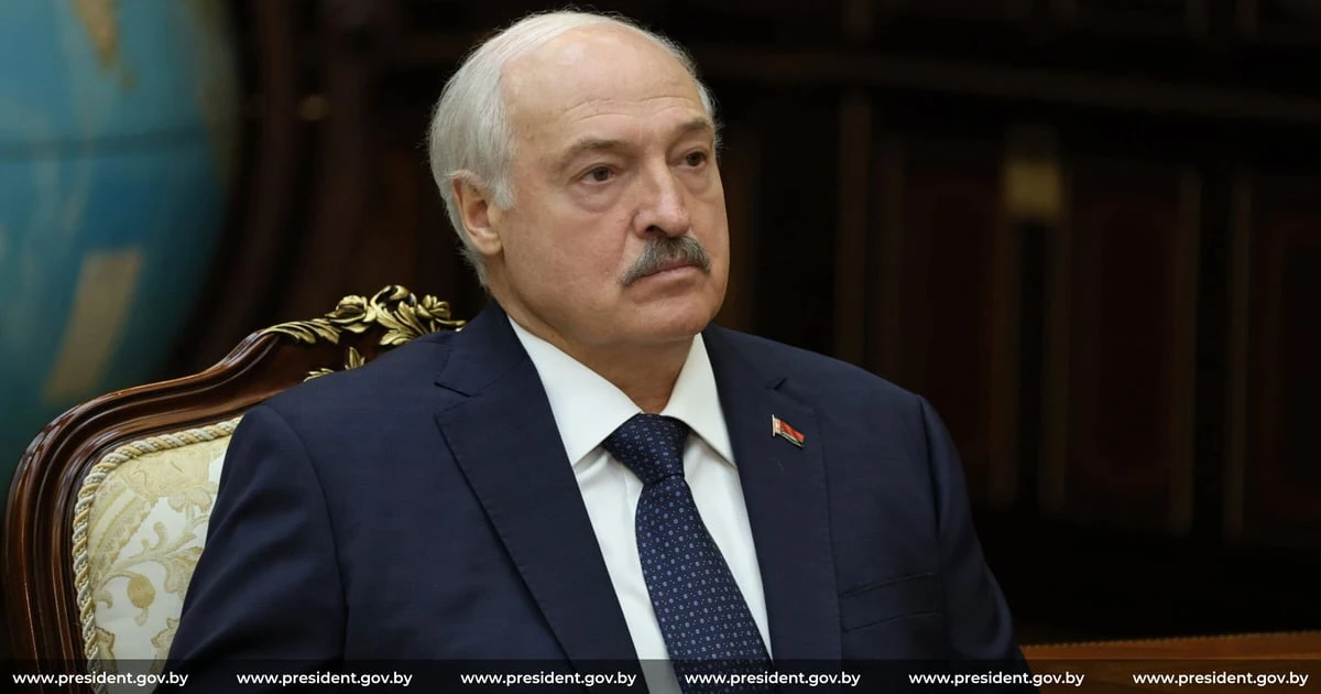 Олександр Лукашенко на офіційному заході