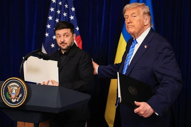 Володимир Зеленський і Дональд Трамп під час телефонної розмови 20 вересня 2026 року